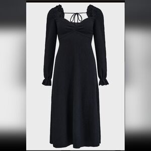 Killstar Black Long Sleeve Dress